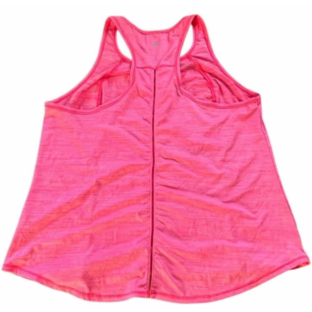 Tek Gear  Dry-Tech Racerback Tank Top Women's XL Heathered Pink Athletic